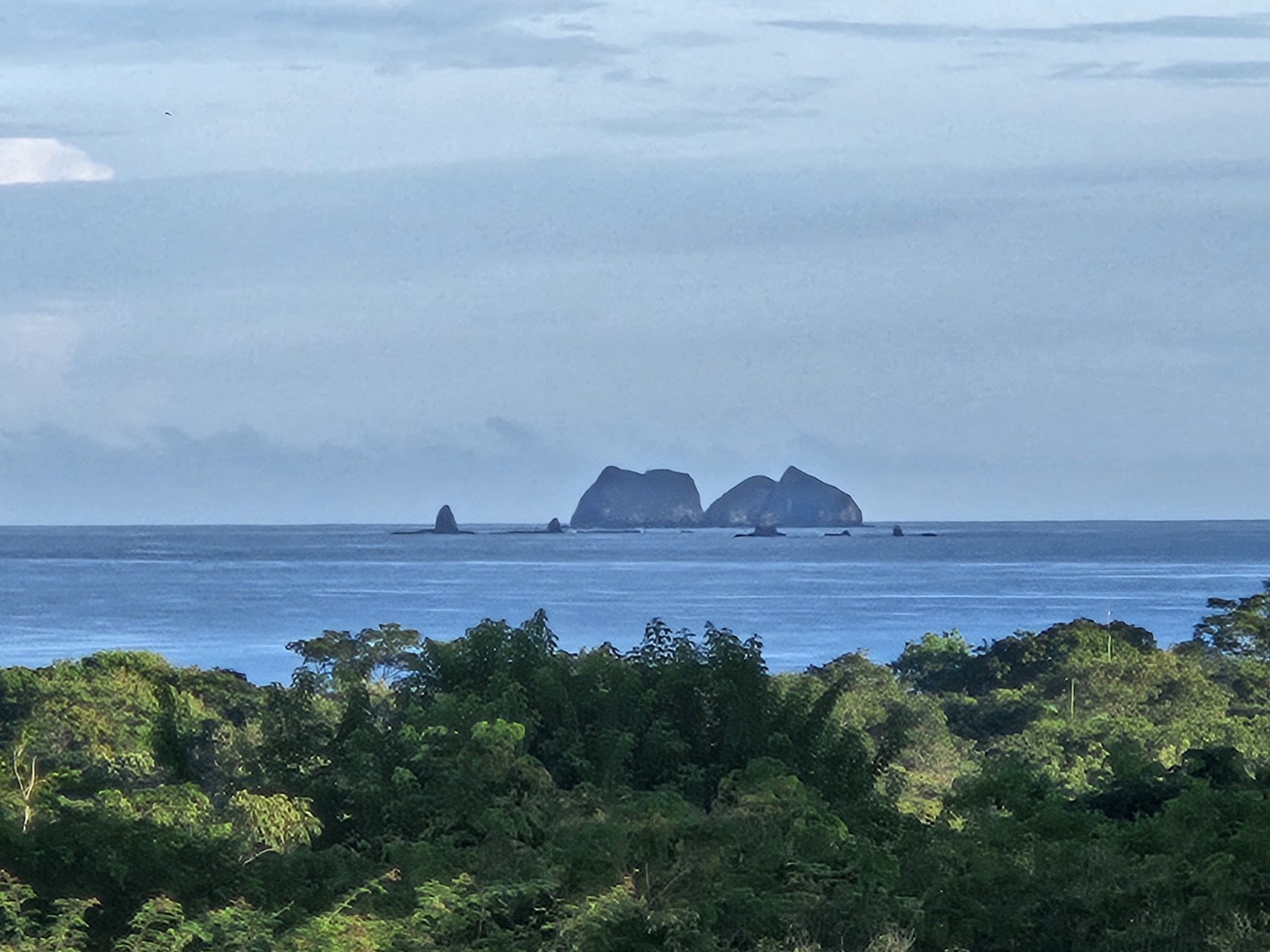 Pacific islands viewed from Serenity Penthouse